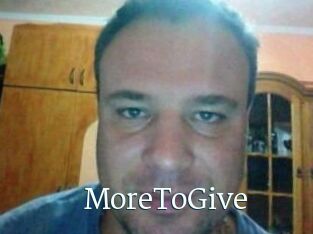 MoreToGive