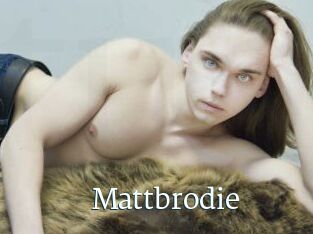 Mattbrodie